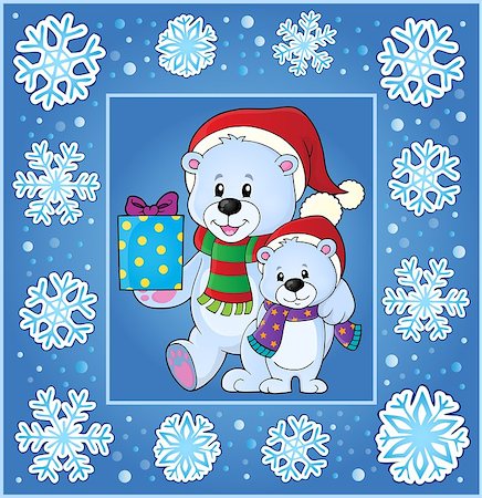 simsearch:400-07222745,k - Christmas thematics greeting card 1 - eps10 vector illustration. Stock Photo - Budget Royalty-Free & Subscription, Code: 400-08759954