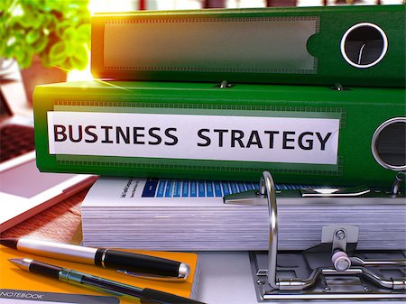 simsearch:400-07308209,k - Business Strategy - Green Office Folder on Background of Working Table with Stationery and Laptop. Business Strategy Business Concept on Blurred Background. Business Strategy Toned Image. 3D. Stock Photo - Budget Royalty-Free & Subscription, Code: 400-08750289