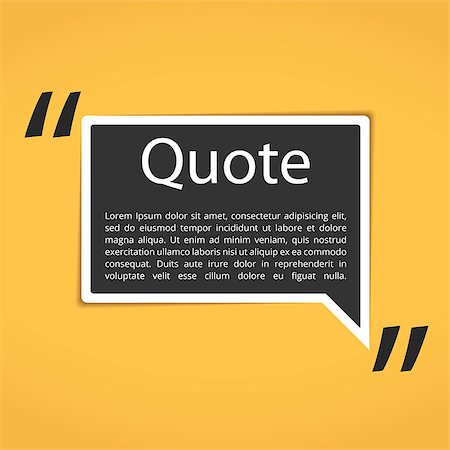 simsearch:400-08195370,k - Design element for your text with quotes, vector eps10 illustration Stock Photo - Budget Royalty-Free & Subscription, Code: 400-08750935