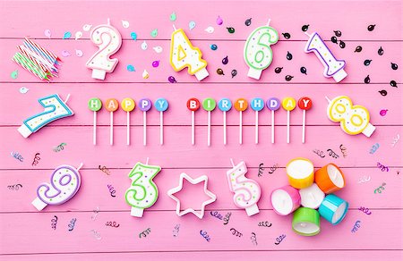 simsearch:400-07748143,k - Colorful Happy Birthday background with copyspace Stock Photo - Budget Royalty-Free & Subscription, Code: 400-08751073