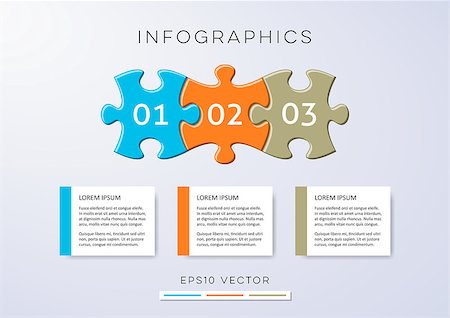 Colorful modern options banners infographic vector design puzzle Stock Photo - Budget Royalty-Free & Subscription, Code: 400-08751169