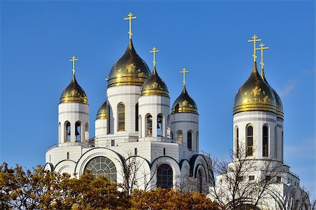 Golden domes of Cathedral of Christ the Savior. Kaliningrad, formerly Koenigsberg, Russia Stock Photo - Budget Royalty-Free & Subscription, Code: 400-08751931