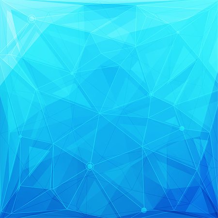 simsearch:400-08094145,k - Abstract low poly geometric background with triangles, vector illustration Photographie de stock - Aubaine LD & Abonnement, Code: 400-08752555