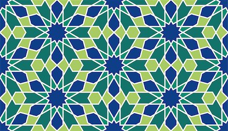 Morocco Seamless Pattern. Traditional Arabic Islamic Background. Mosque decoration element. Stock Photo - Budget Royalty-Free & Subscription, Code: 400-08753668