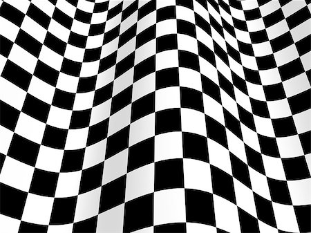 simsearch:400-06913633,k - Sports background - abstract checkered flag. 3d render Fotografie stock - Microstock e Abbonamento, Codice: 400-08776195
