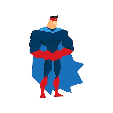 simsearch:400-06758626,k - Superhero in Action. Superhero silhouette in different poses vector Stockbilder - Microstock & Abonnement, Bildnummer: 400-08776887