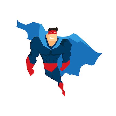 simsearch:400-06758626,k - Superhero in Action. Superhero silhouette in different poses vector Stockbilder - Microstock & Abonnement, Bildnummer: 400-08776888