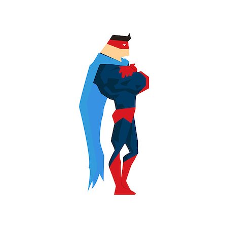 simsearch:400-06758626,k - Superhero in Action. Superhero silhouette in different poses vector Stockbilder - Microstock & Abonnement, Bildnummer: 400-08776890