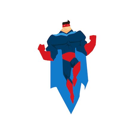 simsearch:400-06758626,k - Superhero in Action. Superhero silhouette in different poses vector Stockbilder - Microstock & Abonnement, Bildnummer: 400-08776891