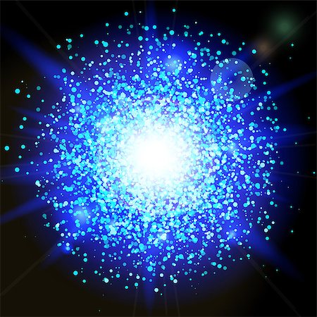 simsearch:400-09081846,k - glitter particles background effect. Sparkling texture. Star dust sparks in explosion on black background. Vector Illustration Stock Photo - Budget Royalty-Free & Subscription, Code: 400-08777902