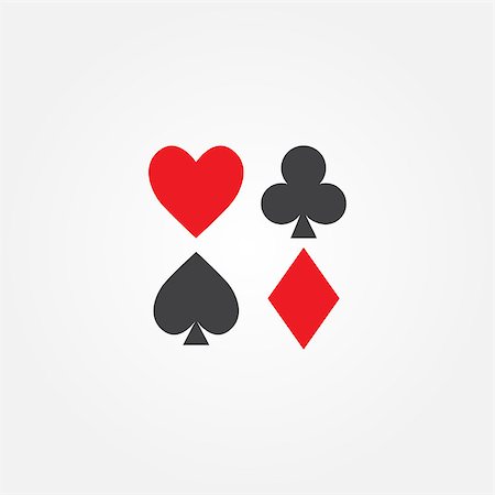 simsearch:400-05112861,k - Playing cards icon. Outline illustration of playing cards vector icon for web Stockbilder - Microstock & Abonnement, Bildnummer: 400-08778023