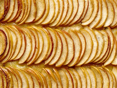 close up of rustic french apple galette food background Foto de stock - Super Valor sin royalties y Suscripción, Código: 400-08778281