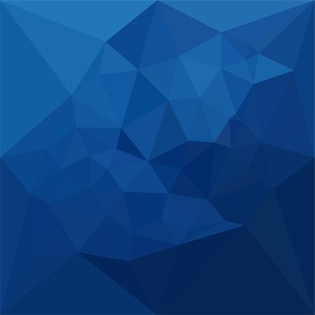 polyhedral - Low polygon style illustration of a egyptian blue abstract geometric background. Stock Photo - Budget Royalty-Free & Subscription, Code: 400-08778818
