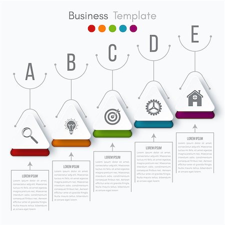 simsearch:400-07423002,k - Vector illustration circles timeline infographic design. Business concept with five options Stock Photo - Budget Royalty-Free & Subscription, Code: 400-08771590