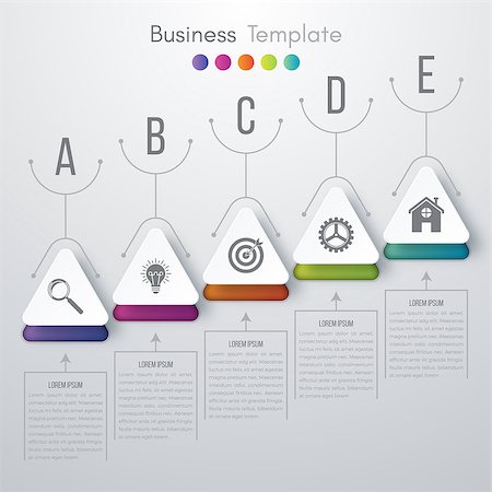 simsearch:400-07423002,k - Vector illustration circles timeline infographic design. Business concept with five options Stock Photo - Budget Royalty-Free & Subscription, Code: 400-08771619