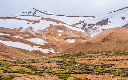 simsearch:400-07678701,k - Kerlingarfjoll geothermal area in the highlands of Iceland Stock Photo - Budget Royalty-Free & Subscription, Code: 400-08773290