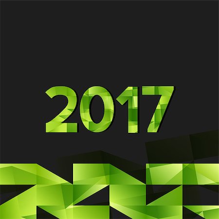 Graphic background for the new year coming - 2017 Stock Photo - Budget Royalty-Free & Subscription, Code: 400-08786331