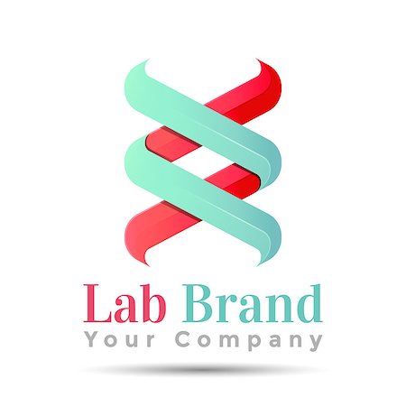 bio technology, biology design, DNA logo template. Vector business icon. Corporate branding identity design illustration for your company. Creative abstract concept. Stock Photo - Budget Royalty-Free & Subscription, Code: 400-08786494