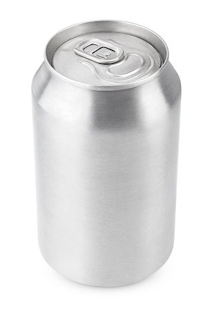 simsearch:400-08293393,k - 330 ml aluminum beverage drink soda can isolated on white with clipping path Stock Photo - Budget Royalty-Free & Subscription, Code: 400-08787742