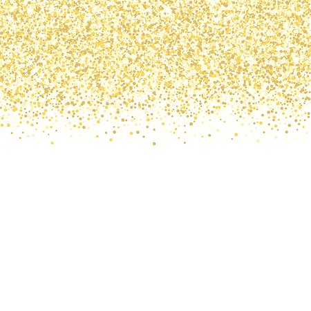 simsearch:400-08786287,k - Gold glitter background. Golden sparkles on white background. Vector illustration. Foto de stock - Super Valor sin royalties y Suscripción, Código: 400-08788301