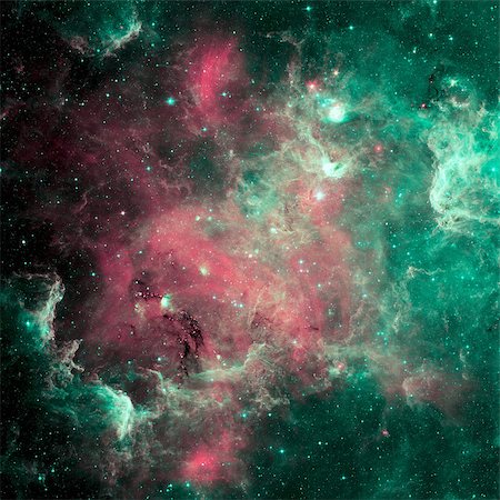 simsearch:400-09011139,k - The North America nebula is an emission nebula in the constellation Cygnus, close to Deneb. Infrared view from NASA's Spitzer Space Telescope. Retouched image. Elements of this image furnished by NASA Foto de stock - Super Valor sin royalties y Suscripción, Código: 400-08788631