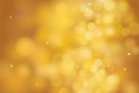 defocus - gold bokeh background for christmas and greeting card Stock Photo - Budget Royalty-Free & Subscription, Code: 400-08789478