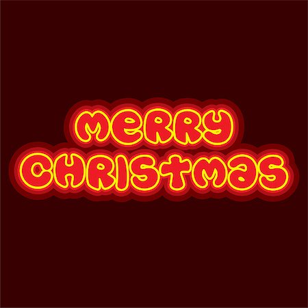 simsearch:400-05746178,k - creative merry christmas typography with glow style design Foto de stock - Super Valor sin royalties y Suscripción, Código: 400-08780126