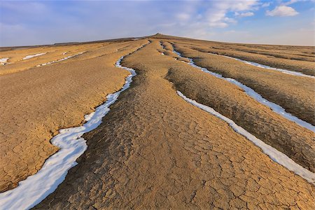 simsearch:400-06482097,k - sunset in Mud Volcanoes. Buzau county, Romania Stock Photo - Budget Royalty-Free & Subscription, Code: 400-08794705