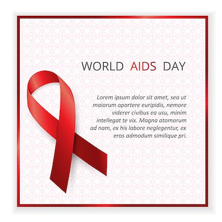 simsearch:400-08341383,k - Aids Awareness. World Aids Day concept. Vector illustration EPS10 Stock Photo - Budget Royalty-Free & Subscription, Code: 400-08794772