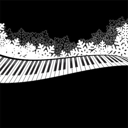 simsearch:400-08163199,k - piano template, music creative concept illustration. Vector Stock Photo - Budget Royalty-Free & Subscription, Code: 400-08795192