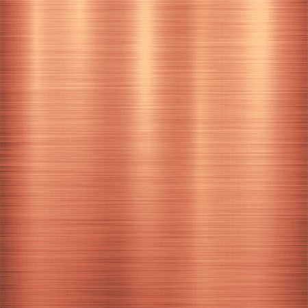 simsearch:400-06751679,k - Bronze metal technology background with polished, brushed metal texture, chrome, silver, steel, aluminum, copper for design concepts, web, prints, posters, wallpapers, interfaces. Vector illustration. Stockbilder - Microstock & Abonnement, Bildnummer: 400-08790024