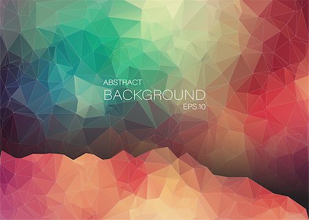 simsearch:400-08345289,k - Abstract 2D geometric colorful background for web design Stock Photo - Budget Royalty-Free & Subscription, Code: 400-08790903