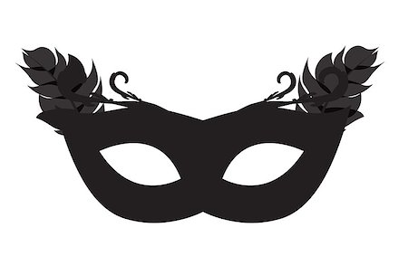 simsearch:400-04331623,k - Masquerade Carnival Mask Icon Vector Illustration EPS10 Foto de stock - Super Valor sin royalties y Suscripción, Código: 400-08791373