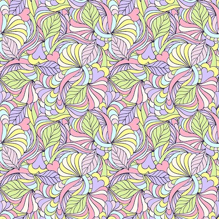 simsearch:400-07035440,k - Vector illustration of colorful abstract seamless pattern. Stockbilder - Microstock & Abonnement, Bildnummer: 400-08791893