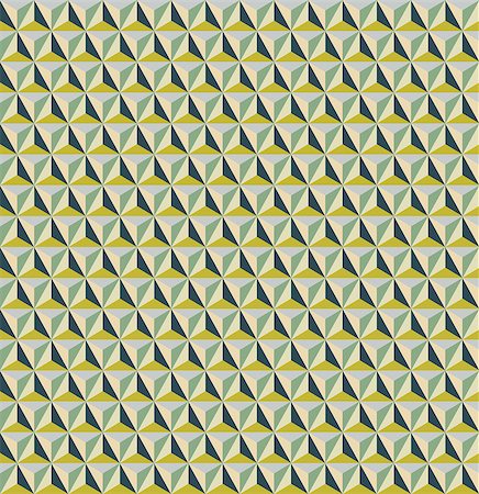 Vector seamless abstract triangles pattern in green and yellow Photographie de stock - Aubaine LD & Abonnement, Code: 400-08792560