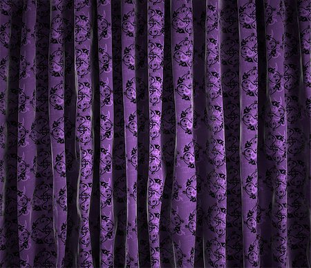 simsearch:700-02593843,k - floral vintage theater curtains background.Retro style Fotografie stock - Microstock e Abbonamento, Codice: 400-08793277