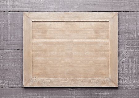 simsearch:400-07322547,k - Wooden textured sign board for messages empty on wooden background Stockbilder - Microstock & Abonnement, Bildnummer: 400-08807290