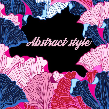 fashion maps illustration - Abstract bright background of the fantastic elements Stock Photo - Budget Royalty-Free & Subscription, Code: 400-08808351