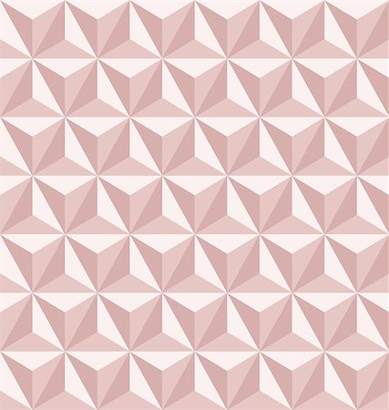 Vector seamless abstract triangles pattern in rose gold Stock Photo - Budget Royalty-Free & Subscription, Code: 400-08808666