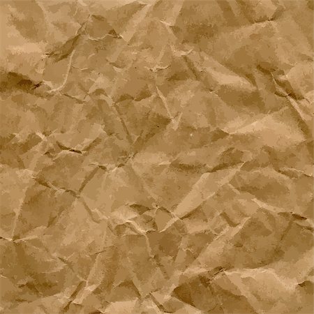 simsearch:400-08555680,k - Vector High-Resolution Blank Craft Recycled Crumpled Paper Texture Stock Photo - Budget Royalty-Free & Subscription, Code: 400-08814370