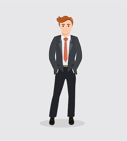 fashion illustration pockets - Infographics business man without face, hands in pockets. Full length portraits of elegant, handsome man in suit. Flat design. Vector cartoon illustration Stock Photo - Budget Royalty-Free & Subscription, Code: 400-08814588