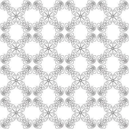 simsearch:400-07746428,k - Seamless abstract vintage white pattern. Vector illustration Foto de stock - Super Valor sin royalties y Suscripción, Código: 400-08815188