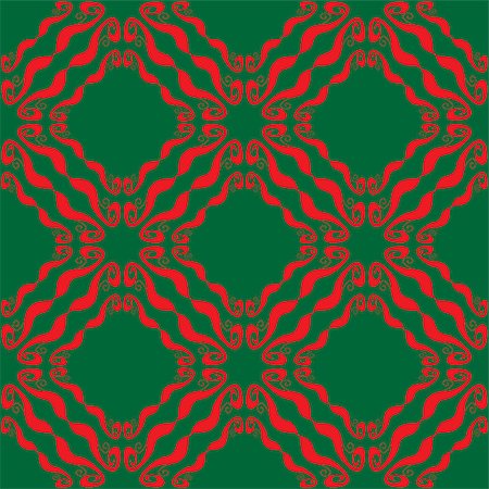 simsearch:400-07746428,k - Seamless abstract red green pattern. Vector illustration Foto de stock - Super Valor sin royalties y Suscripción, Código: 400-08815813