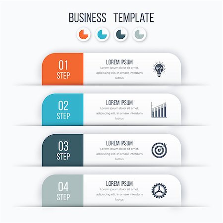 simsearch:400-09173301,k - Modern infographics options template with paper sheets, icons for 4 options. Vector. Can be used for web design and workflow layout Stockbilder - Microstock & Abonnement, Bildnummer: 400-08817457
