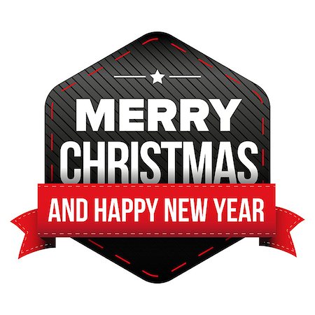 simsearch:400-05746178,k - Merry Christmas and Happy New Year patch Foto de stock - Super Valor sin royalties y Suscripción, Código: 400-08819381