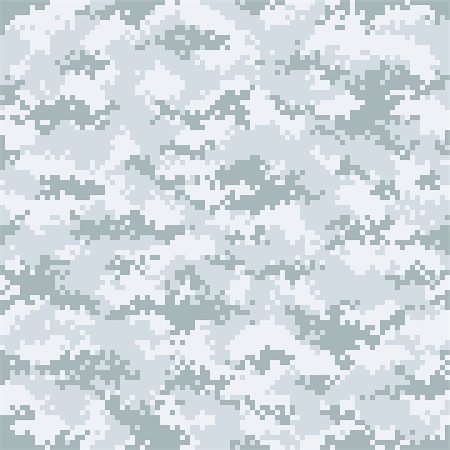 digital camouflage seamless pattern - Modern fashion trendy camo pattern, vector illustration Stock Photo - Budget Royalty-Free & Subscription, Code: 400-08819732