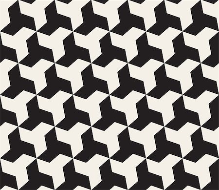 simsearch:400-04177136,k - Vector Seamless Black And White  Geometric Triangle Shape Tessellation Pattern Abstract Background Photographie de stock - Aubaine LD & Abonnement, Code: 400-08811090