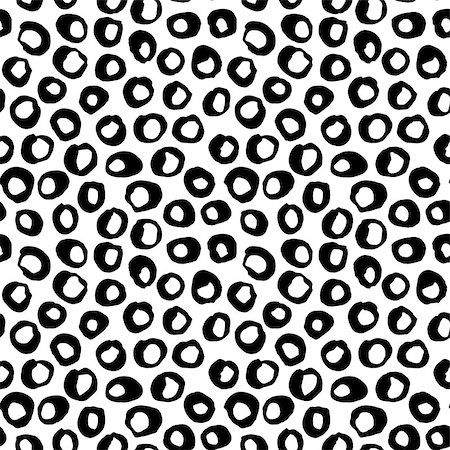 Dot Hand Drawn Seamless Pattern. Vector Illustration of Grunge Tileable Background. Stock Photo - Budget Royalty-Free & Subscription, Code: 400-08836070