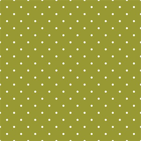 simsearch:400-07428310,k - Tile vector pattern with white polka dots on green background for seamless decoration wallpaper Stock Photo - Budget Royalty-Free & Subscription, Code: 400-08837354