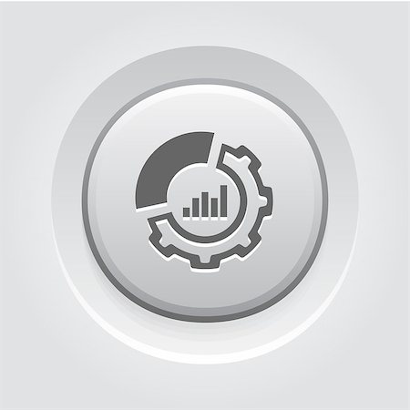 simsearch:400-08750925,k - Set Up Analytics Icon. Business and Finance. Isolated Illustration. Circle Diagram with Gear. Stock Photo - Budget Royalty-Free & Subscription, Code: 400-08837570